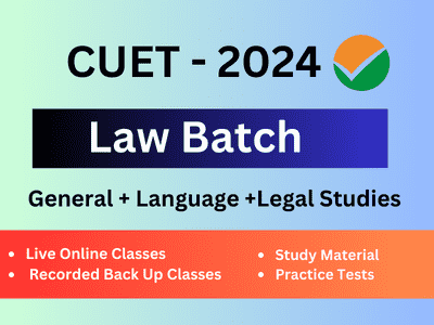 CUET UG 2024 Law Batch