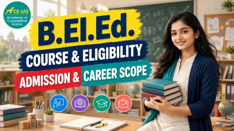 Bachelor of Elementary Education (B.El.Ed.) Course, Eligibility, Admission and Career Scope
