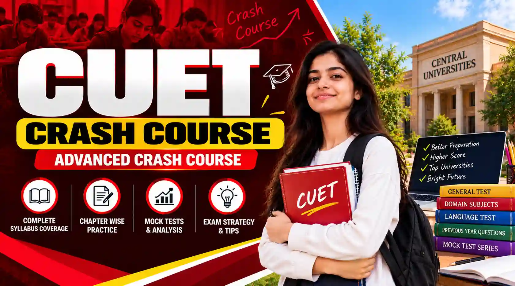 CUET Advanced Crash Course