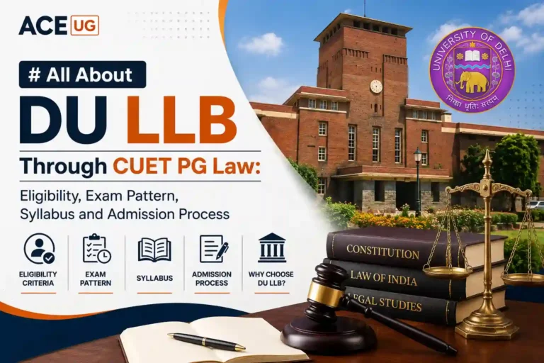 DU LLB Through CUET PG Law
